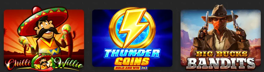 Machines à sous sur WINOUI CASINO
