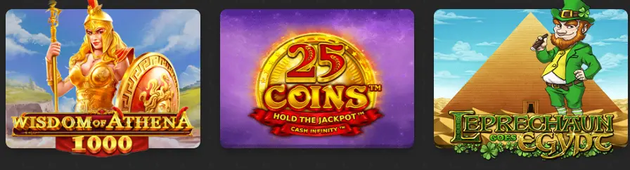 Jeux disponibles sur WINOUI CASINO